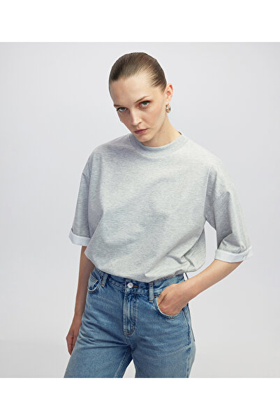 İpekyol Colorblock Relaxed Fit T-Shirt