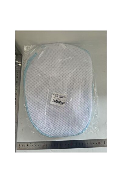 Flippy Washing Cap Cover, Flippy, for Washing Machine, Polyester, 53 cm Circumference, Zipper, White/Blue