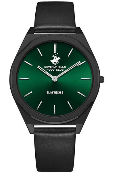 Beverly Hills Polo Club Men's Analog Dark Green Dial Watch - BP3712X.671