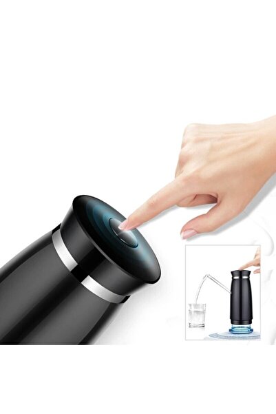 PROCART Rechargeable water bottle dispenser 4W, 1200mAh, USB, diameter 6 cm, silicone tube