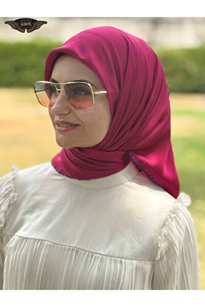 ALDAİR Eșarfă din raion cu margine de cusut manual