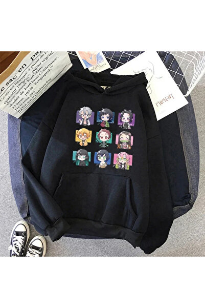 Tarzsokak Черна сладка Незуко аниме принт женски демон манга