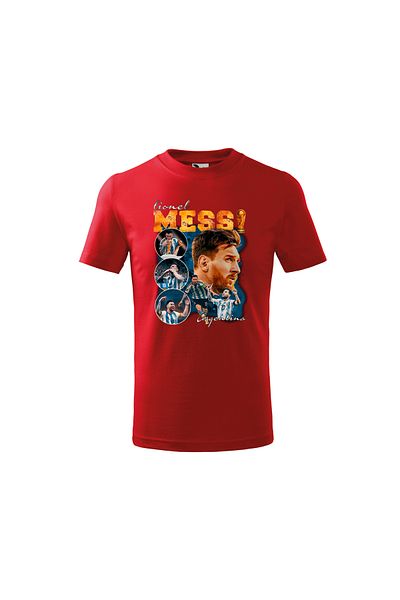 Malfini Tricou personalizat, "Messi", Malfini, Bumbac 100%