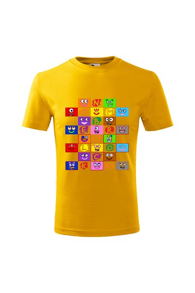 Malfini Tricou personalizat, "Numberblocks 7"