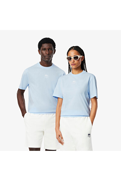 Lacoste Signature Print Cotton T-shirt - TH2739-00-T01