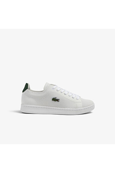 Lacoste Women's Carnaby Pique Textile Heel Pop Trainers - 45SFA0021-082
