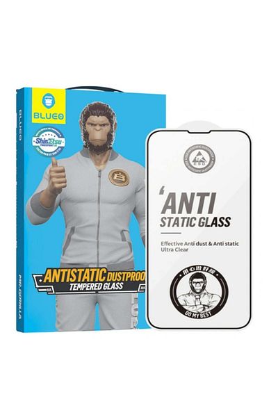 BLUEO Folie de protecție pentru iPhone 11 Pro Max / XS Max, sticlă securizată, Ultra HD, sticlă antistatică HD, transparentă