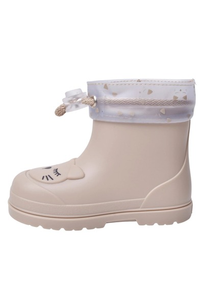 IGOR W10322 Mendı Gato Unisex Çocuk Bej Yağmur Çizmesi