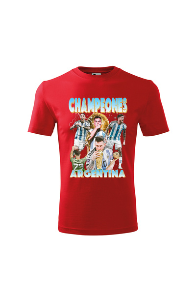 Malfini Tricou personalizat, "Argentina", Malfini, Bumbac 100%