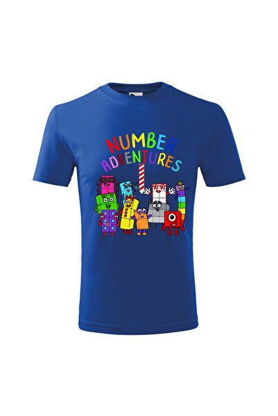 Malfini Tricou personalizat, "Numberblocks 3", 6 ani