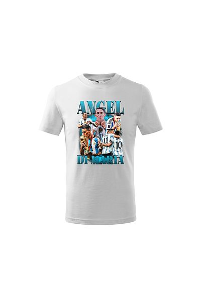 Malfini Tricou personalizat, "Angel Di Maria", Malfini, Bumbac 100%