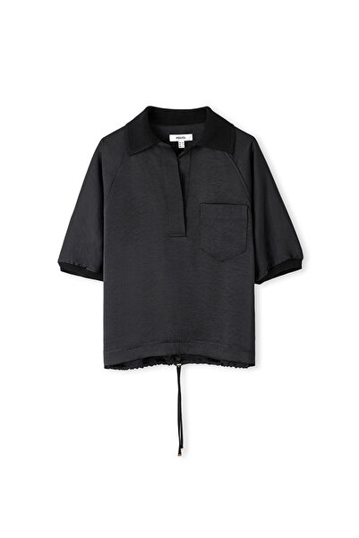 İpekyol Knitwear Mix Polo Neck Blouse