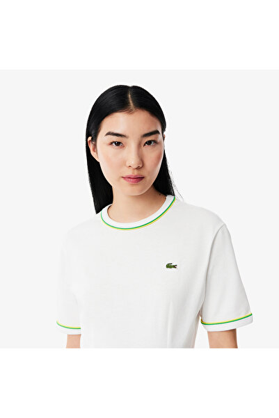 Lacoste Trim Accent Jersey T-shirt Dress - EF9988-00-FWI