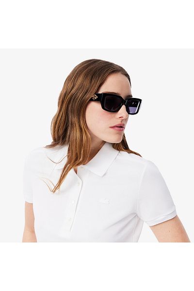 Lacoste قميص بولو L.12.D بقصّة Slim Fit ونمط Petit Pique - PF5462-00-001