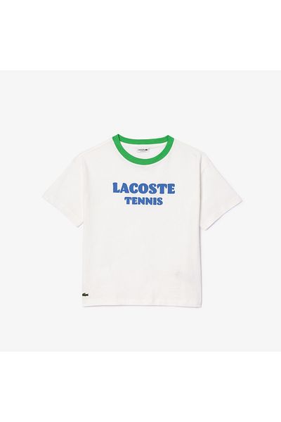 Lacoste Croc Print Cotton Jersey T-shirt - TJ7659-00-2CQ