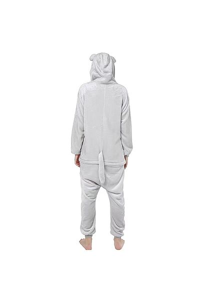 GALASUN Pajamas, one-piece microfiber jumpsuit GALA21-927 Gray