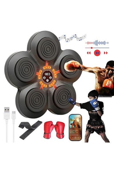 APF Dispozitiv de antrenament pentru box cu țintă inteligentă APF®, LED, conexiune Bluetooth, difuzor încorporat