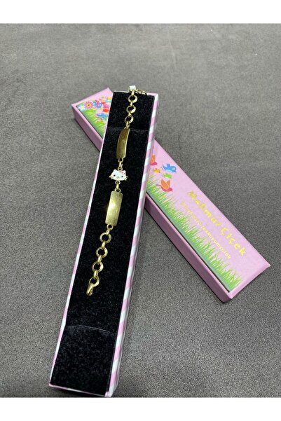 MAHMUT ÇİÇEK KUYUMCULUK 14 Ayar Hello kitty kız bebek künye