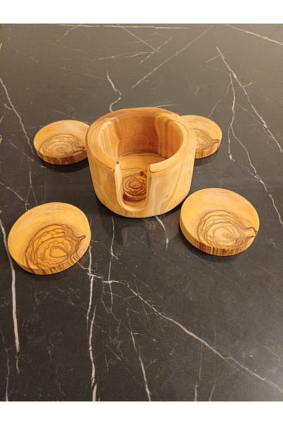 oliveforestwood Coaster (Olive Tree)