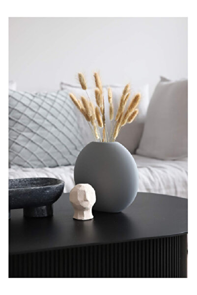 Yaratıcı sanatlar atölyesi مزهرية مسطحة كبيرة الحجم على الطراز الحديث مصنوعة ...