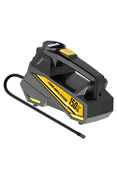 Schulzz Dijital 12V Çakmak Şarjlı Göstergeli Oto Lastik Şişirme Pompası Hava ...