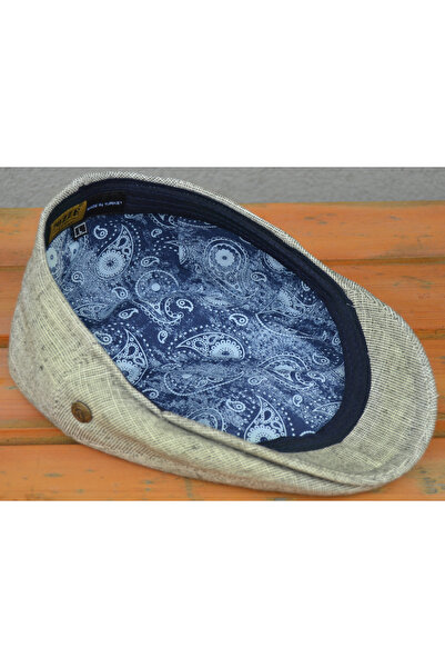 pozze Yazlık London Model Erkek Kasket Şapka