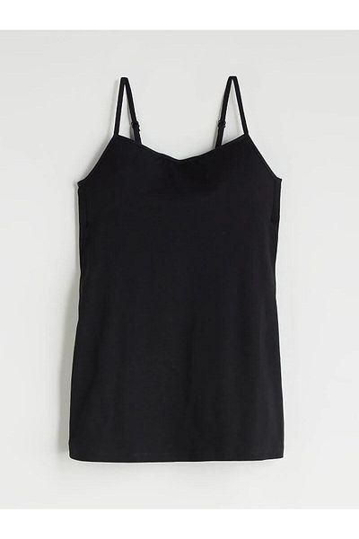 LC Waikiki Lcw Dream Heart Collar Strap Women's Cup Tank Top (W5)