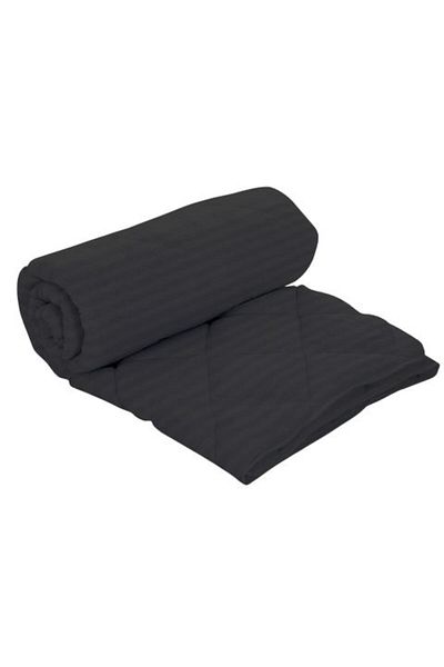 Ralex Pilota lana damasc policoton 200 x 220 cm, Pucioasa, Negru
