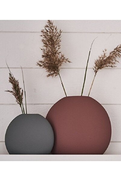 Yaratıcı sanatlar atölyesi Vază plată în stil modern de dimensiuni mari, ghiv...