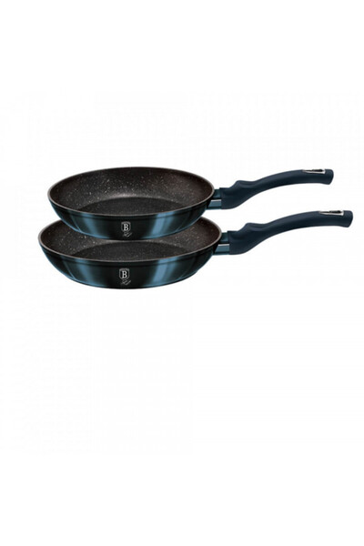 Berlinger Haus Set 2 tigai marmorate (3 straturi) Aquamarine Metalic Line Ber...