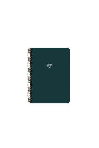 KESKİN COLOR Keskin 16*23 Spiral Academic Agenda - Green