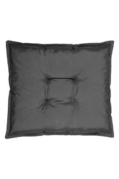 OEM Summer Outdoor Decorative Floor Cushion Waterproof Anthracite Gray
