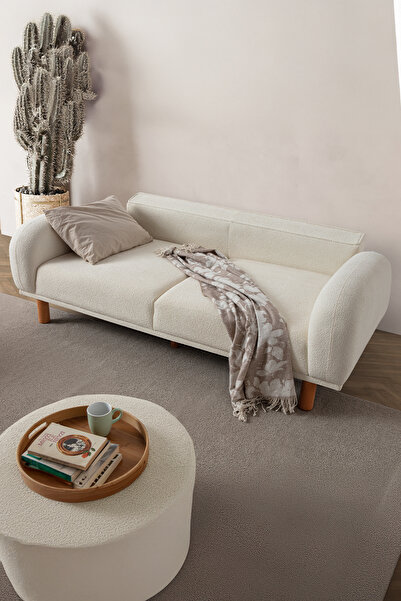 EDSY HOME Regnum Koltuk Takımı 3+1 Krem Renk