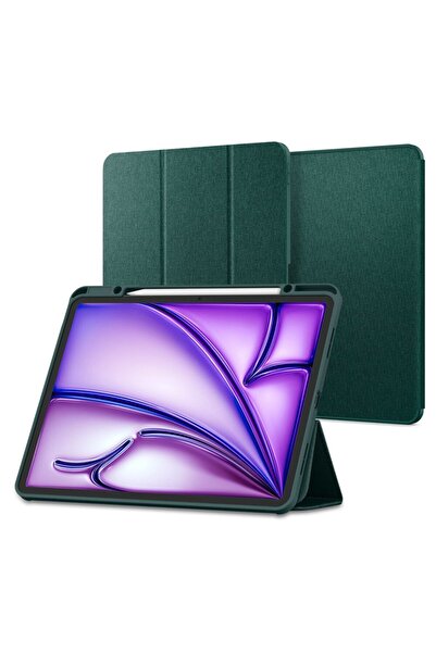 WOW Case compatible with iPad Air 13 2024/Air 13 2025, G28, Nylon, Midnight Intense Green
