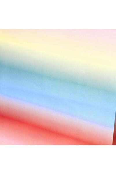 Flying Tiger Copenhagen Gökkuşağı Renkleri Büyük Boy Hediye Çantası