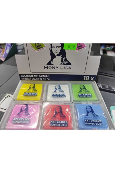 Südor HAMUR SİLGİ RENKLİ KUTULU ( 6 RENK GÖNDERİLİR)