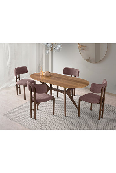 ModernEvveOfis Star Açılır Highgloss Mdf Yemek Masası 82x138+29