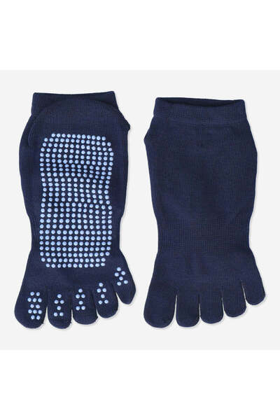 Flying Tiger Copenhagen Kaymaz Tabanlı Lacivert Yoga Çorabı M/L