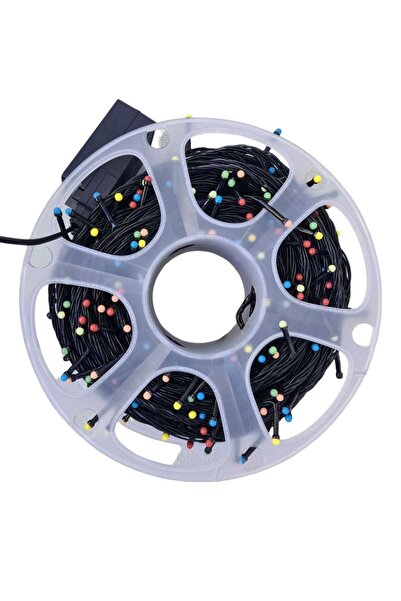 SDX Market Instalație de Crăciun, 50 m, liniară, multicoloră, 500 LED-uri mic...