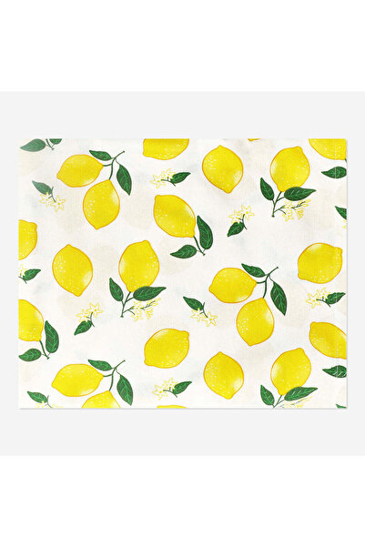 Flying Tiger Copenhagen Limon Desenli Masa Örtüsü
