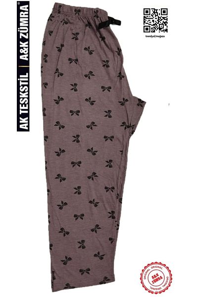 A&K ZÜMRA Pijama din viscoză model Mother, mărime mare