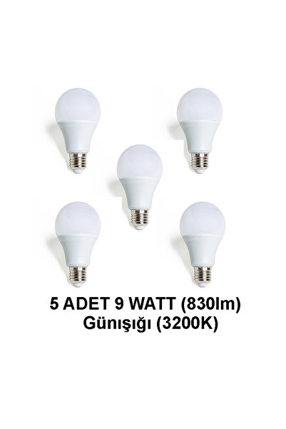 Cata LED Ampul 9 Watt (830LM) Günışığı