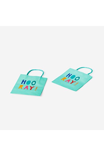 Flying Tiger Copenhagen "Hooray!" Yazılı 2'li Küçük Hediye Çantası
