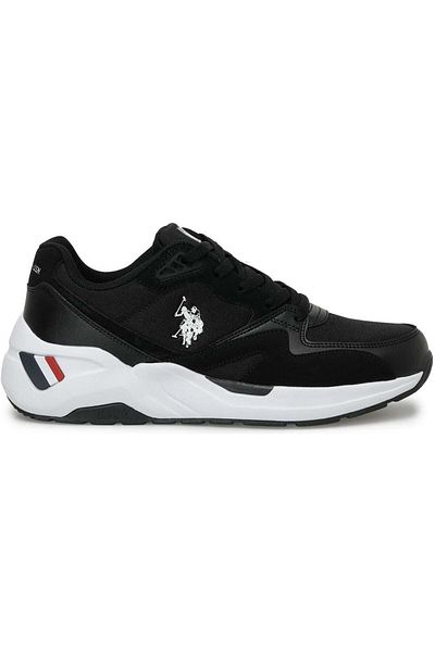 U.S. Polo Assn. Pantofi sport pentru bărbați NEGRU-ALB