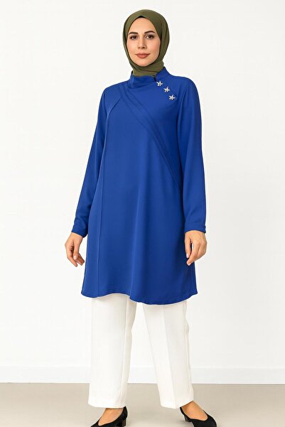 PERFECT 1519 KOLLARI MANŞETLİ YAKA KISMI ÇITÇIT DETAYLI ÖN KISMI OMUZDAN YARI...