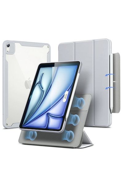 WOW Case Compatible with iPad Air 4 2020/Air 5 2022/Air 11 2024/Air 11 2025, J52, Premium Lexgard, Gray