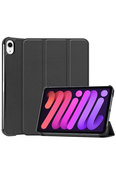 WOW Protective Case for iPad Mini 6 2021/iPad Mini 7 2024, P63, Nano Fiber, Pitch Black