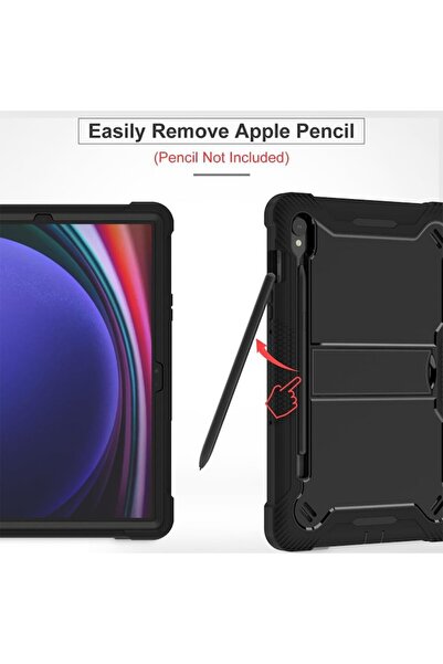 WOW Husă pentru tabletă compatibilă cu Samsung Galaxy Tab S9/S9 FE/S10 FE + protecție ecran, P88, Premium Lexg