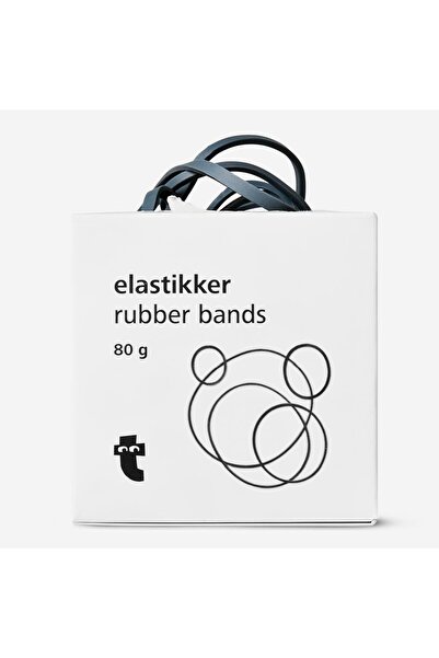 Flying Tiger Copenhagen Gri Renkte Küçük ve Büyük Lastik Bantlar