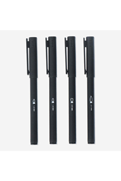 Flying Tiger Copenhagen 4'lü Kaligrafi Kalem Seti